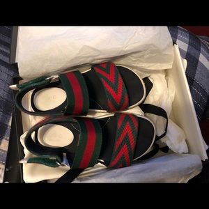 Authentic Gucci girl sansals